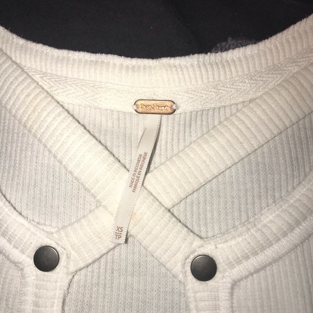 Free people cut out top